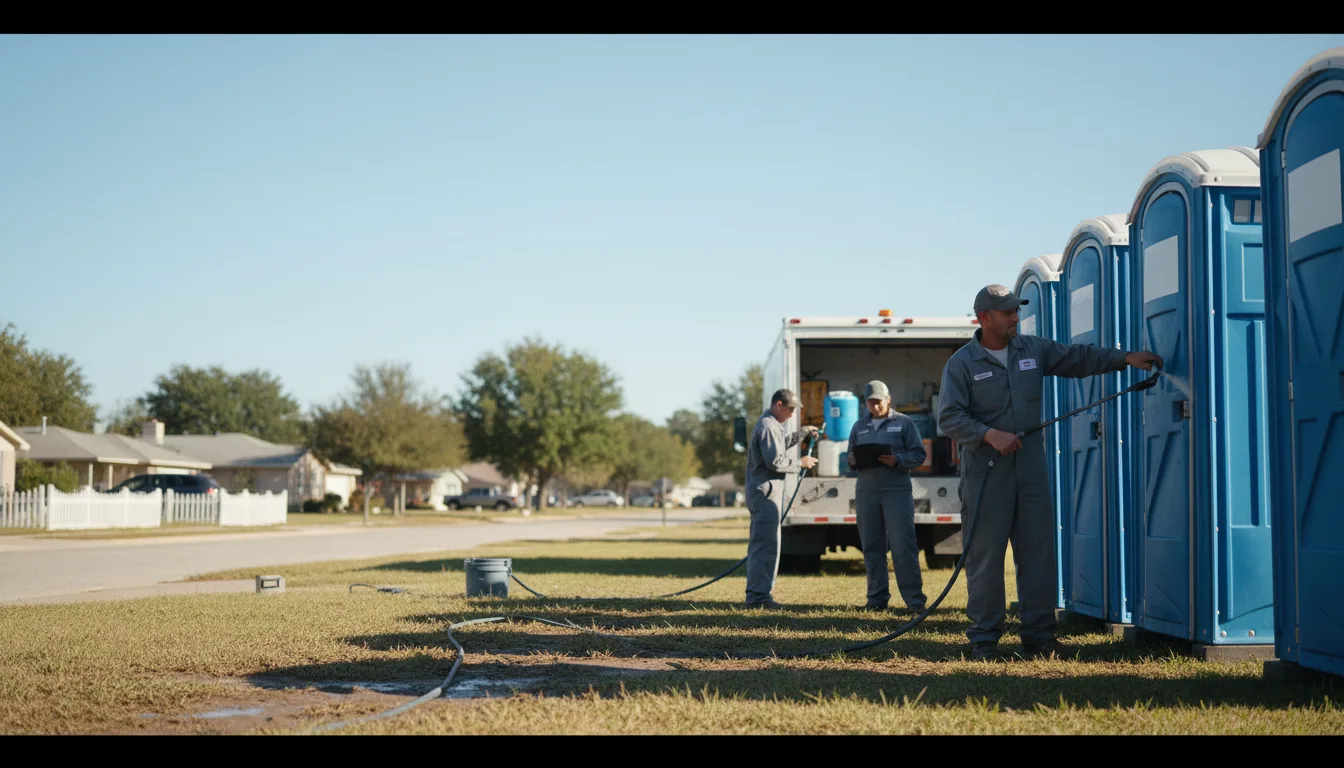 Long-Term Portable Toilet Rental in Caney, KS near me
